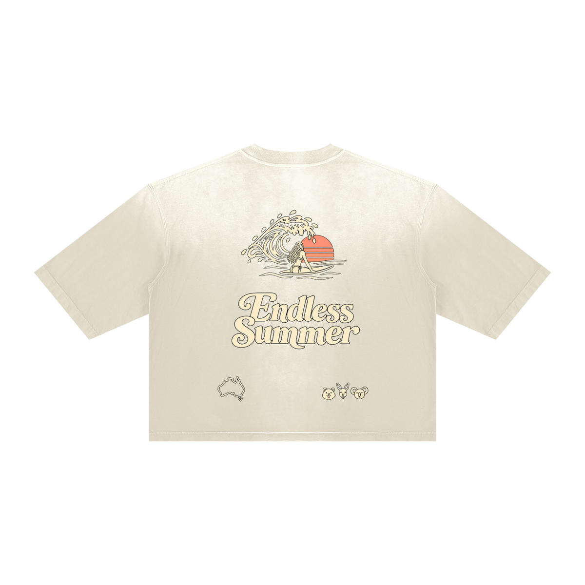 Endless Summer Vintage Wash  - Oversized Tee