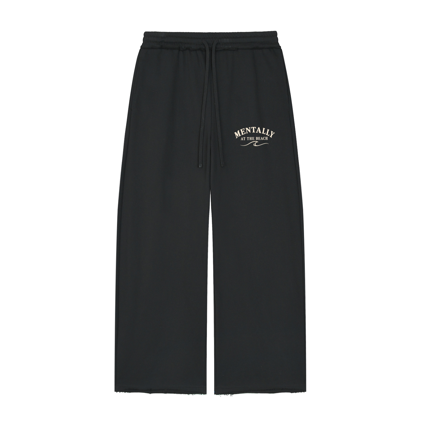 Mentally at the Beach-  Wide Leg Sweatpants