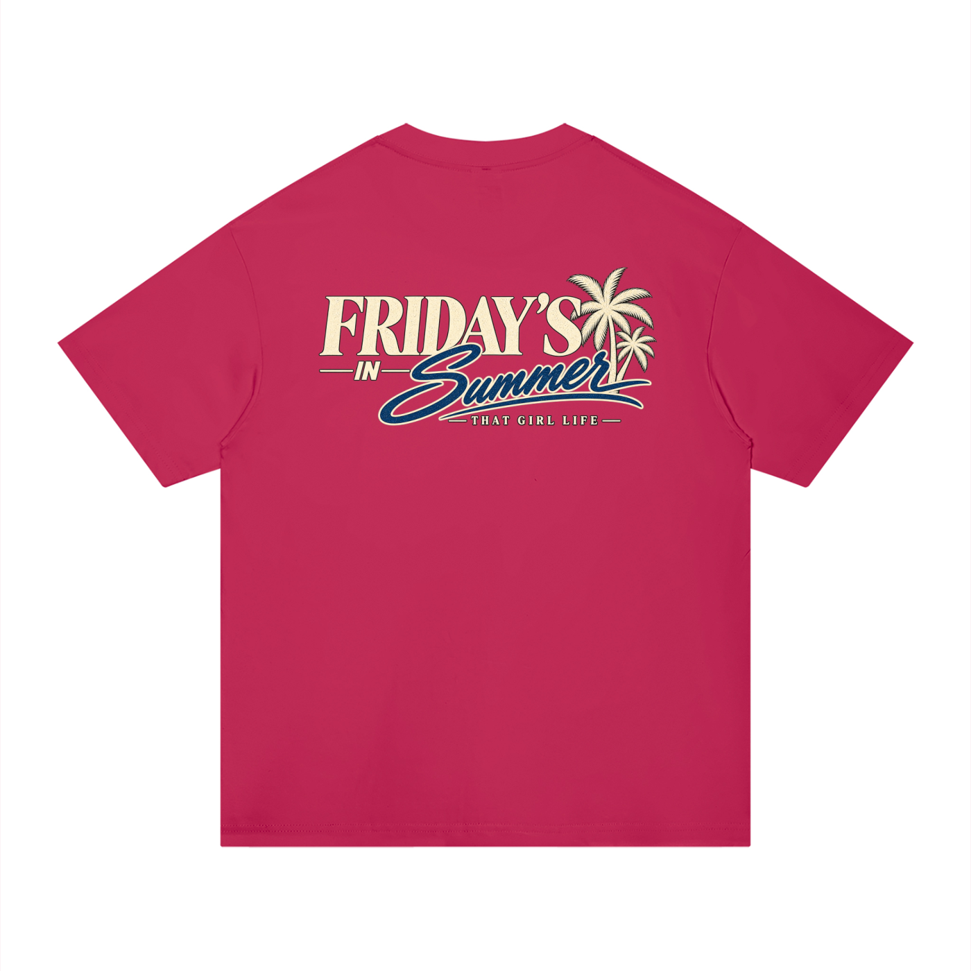 FRIDAY’S IN SUMMER - OVERSIZED TEE