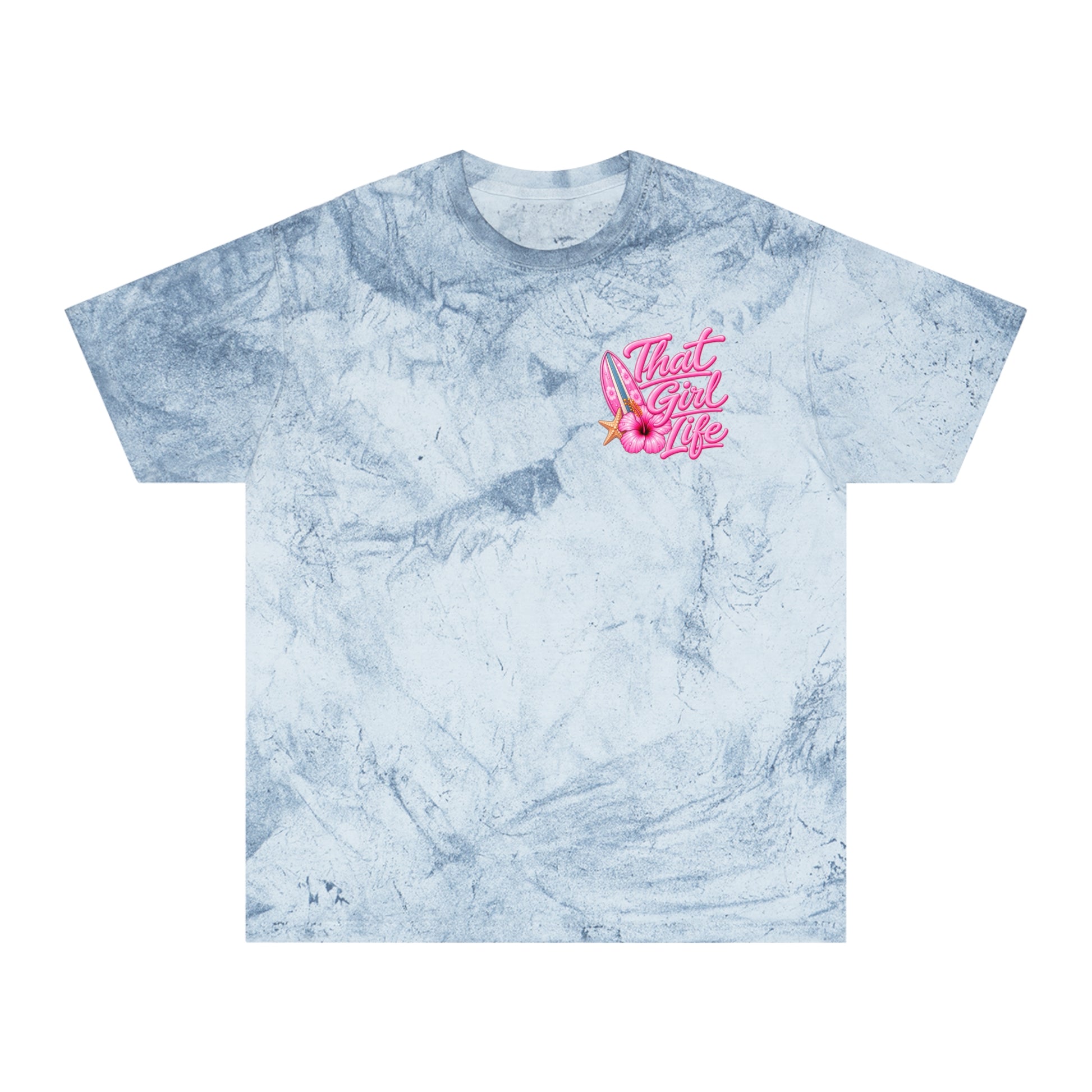 Saltwater Therapy Ocean Blue  Tie-Dye Tee