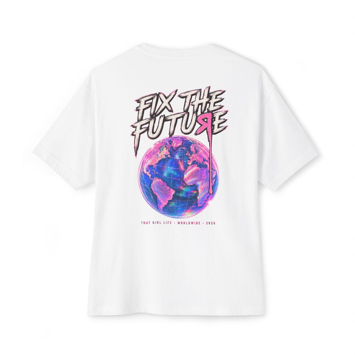Fix The Future - Oversized Tee, alternate view 7