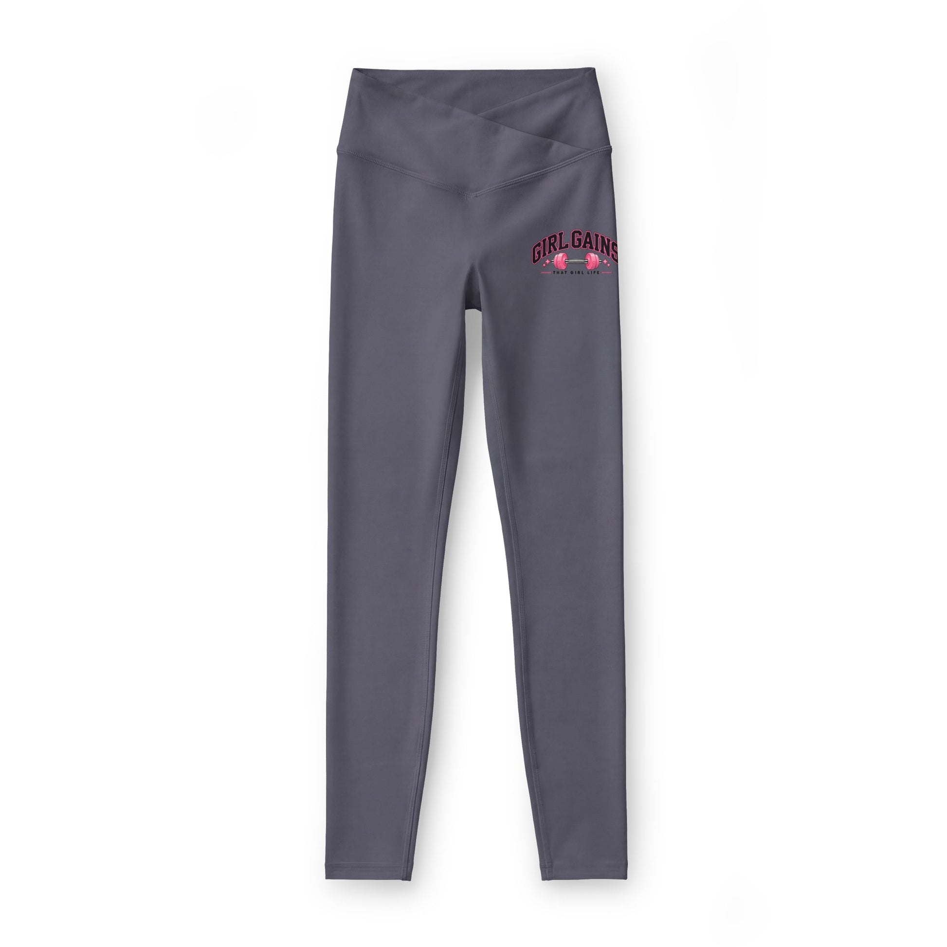 Girl Gains - Luxe Cross-Waist Leggings