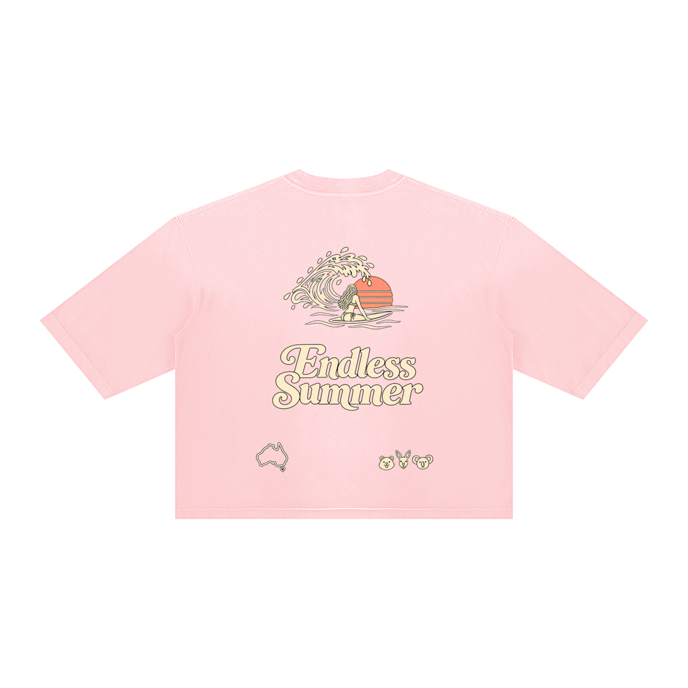 Endless Summer Vintage Wash  - Oversized Tee