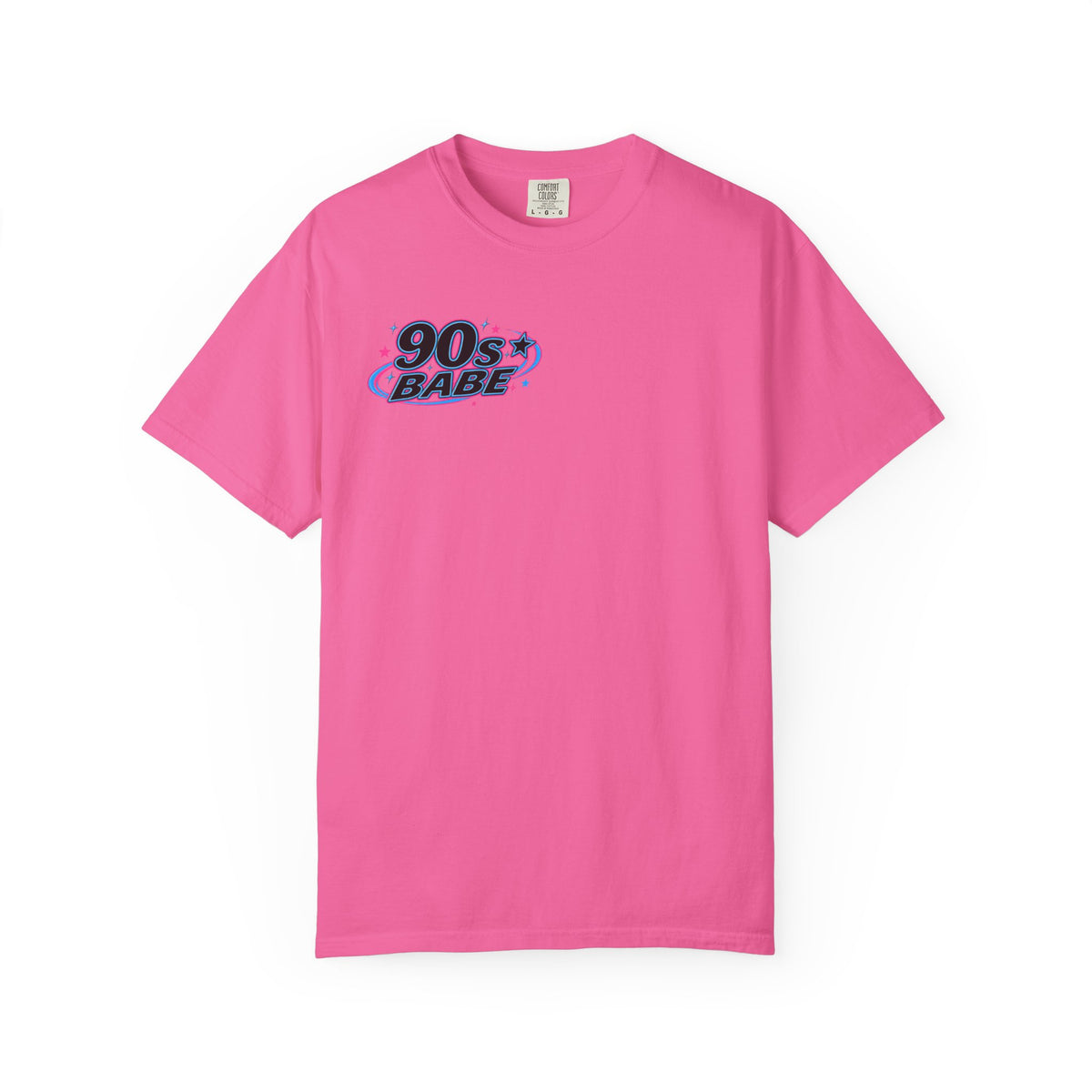 90s Retro Tee — '90s Babe' Front & 'Core Memories' Nostalgia Graphic Women's T-Shirt, alternate view 23
