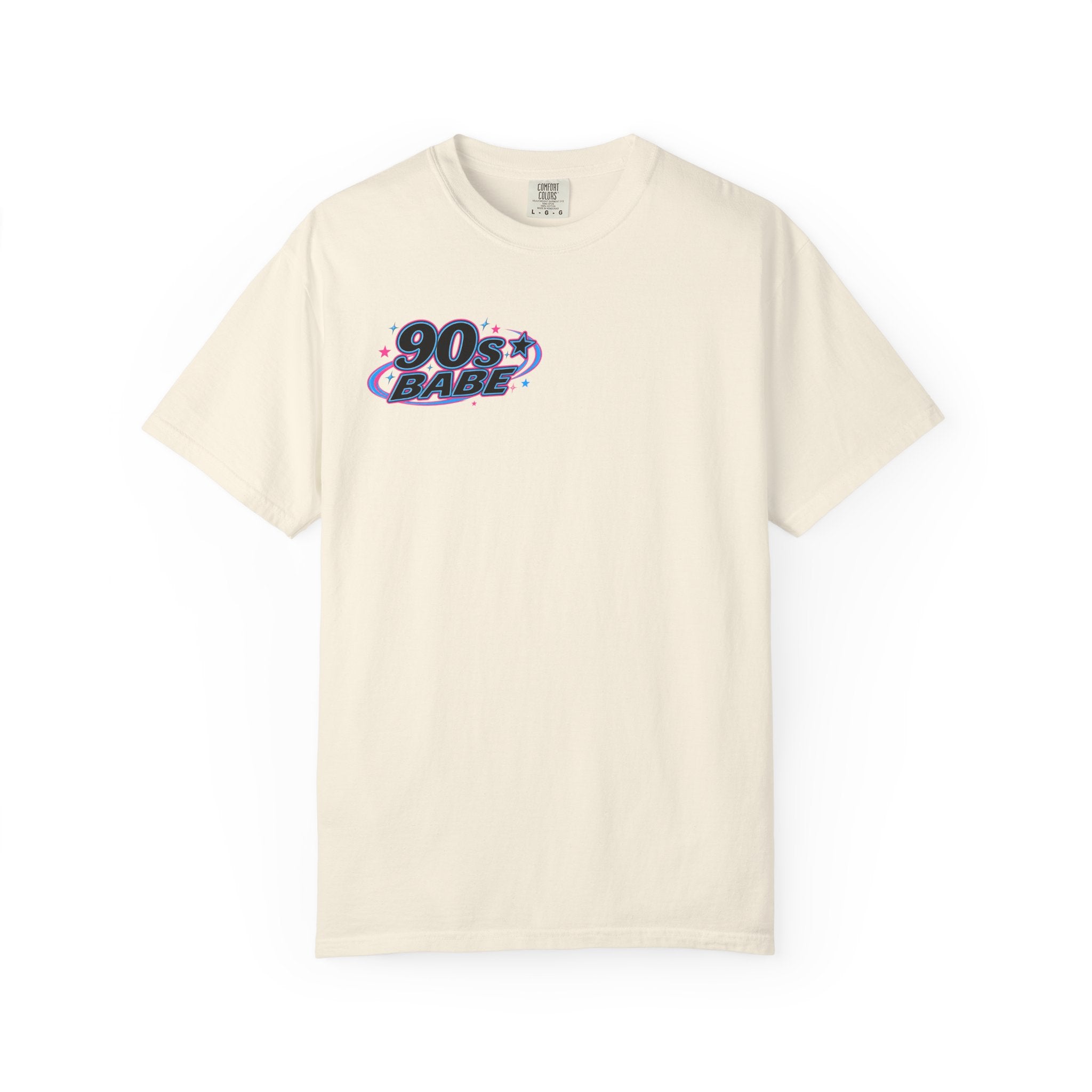 90s Retro Tee — '90s Babe' Front & 'Core Memories' Nostalgia Graphic Women's T-Shirt