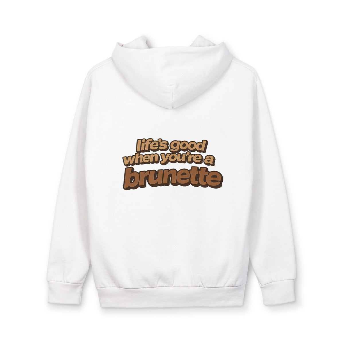 Life’s Good When You’re a Brunette Hoodie | Premium Oversized Hoodie, alternate view 7