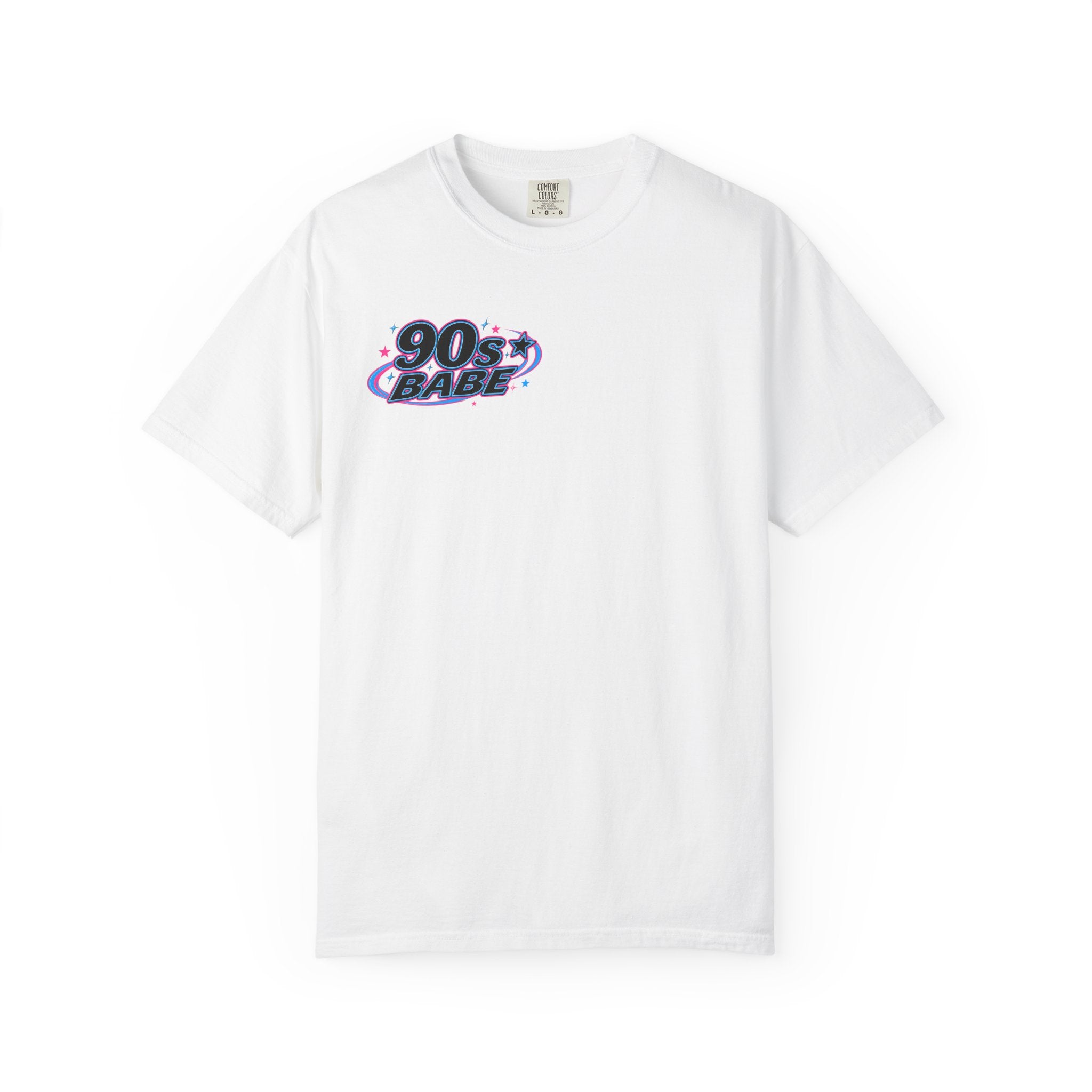 90s Retro Tee — '90s Babe' Front & 'Core Memories' Nostalgia Graphic Women's T-Shirt