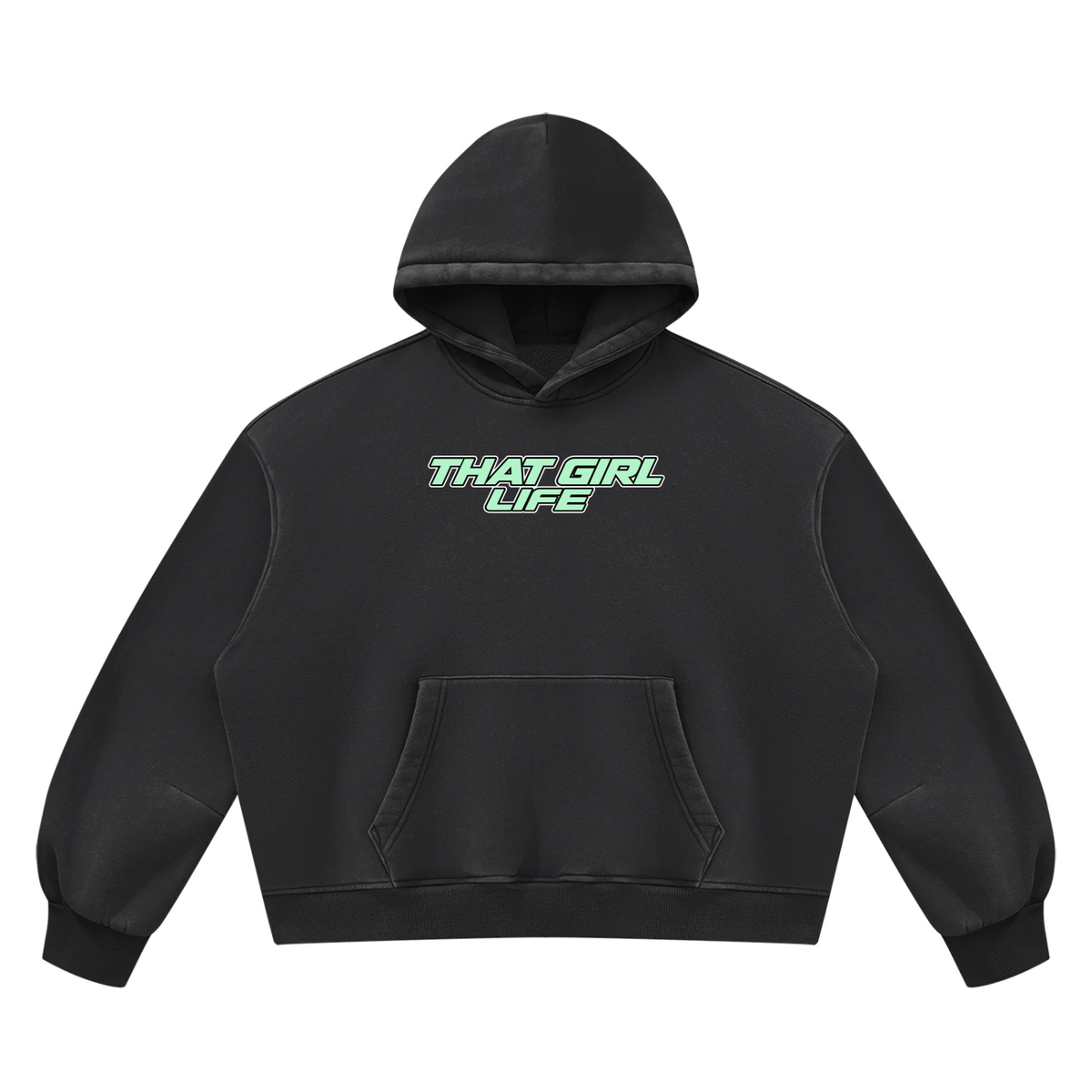 Honest On The Weekend - Oversized Washed Hoodie