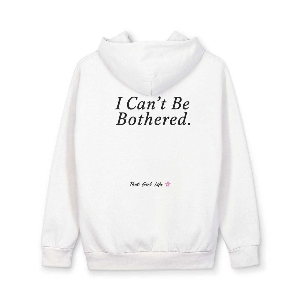 Sorry! Can’t Be Bothered Hoodie, alternate view 3