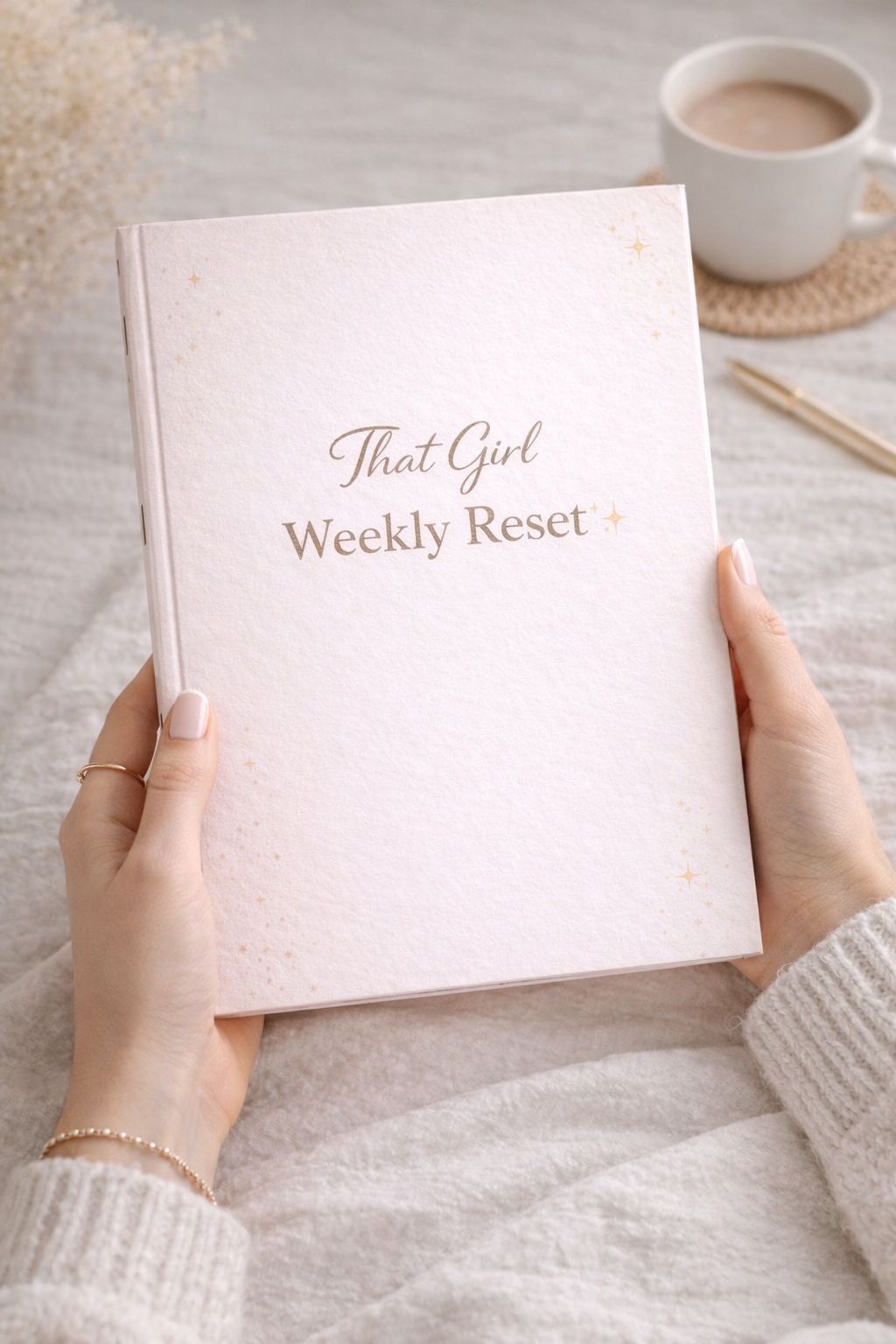 That Girl Weekly Reset Planner ✨ | Habit Tracker, Goal Setter & Self Care Journal