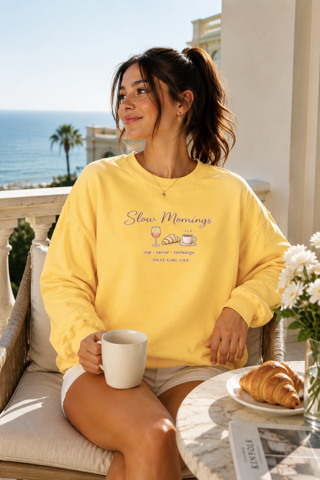 Slow Mornings Sweatshirt