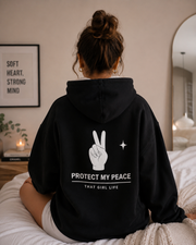 Black Luxe  - Protect My Peace Hoodie