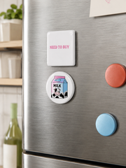 Milk Grocery Reminder Magnet