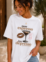More Espresso, Less Depresso Tee