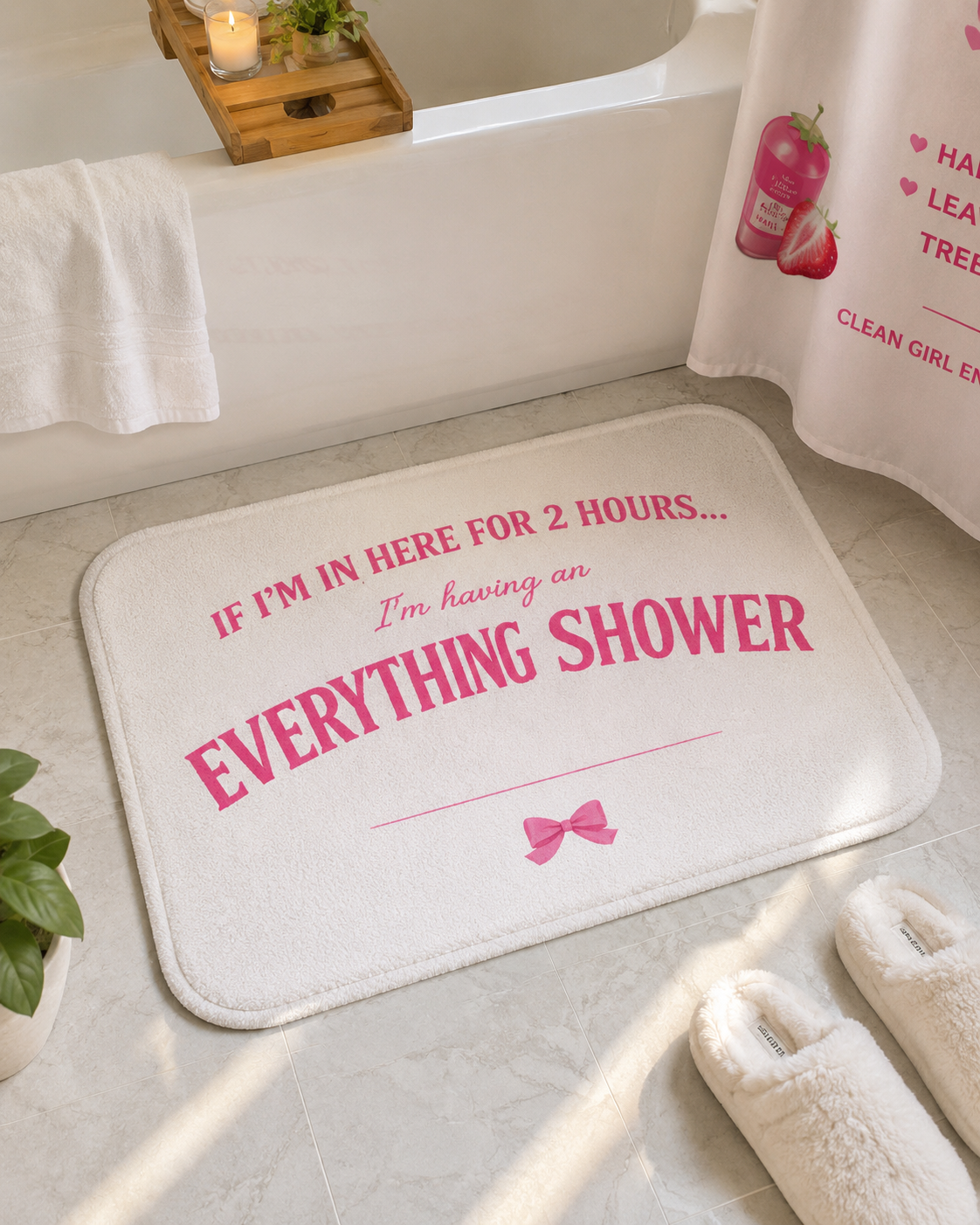 The Everything Shower Bath Mat