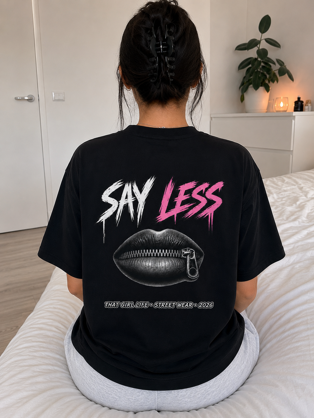 Say Less Graphic Street wear -  Tee