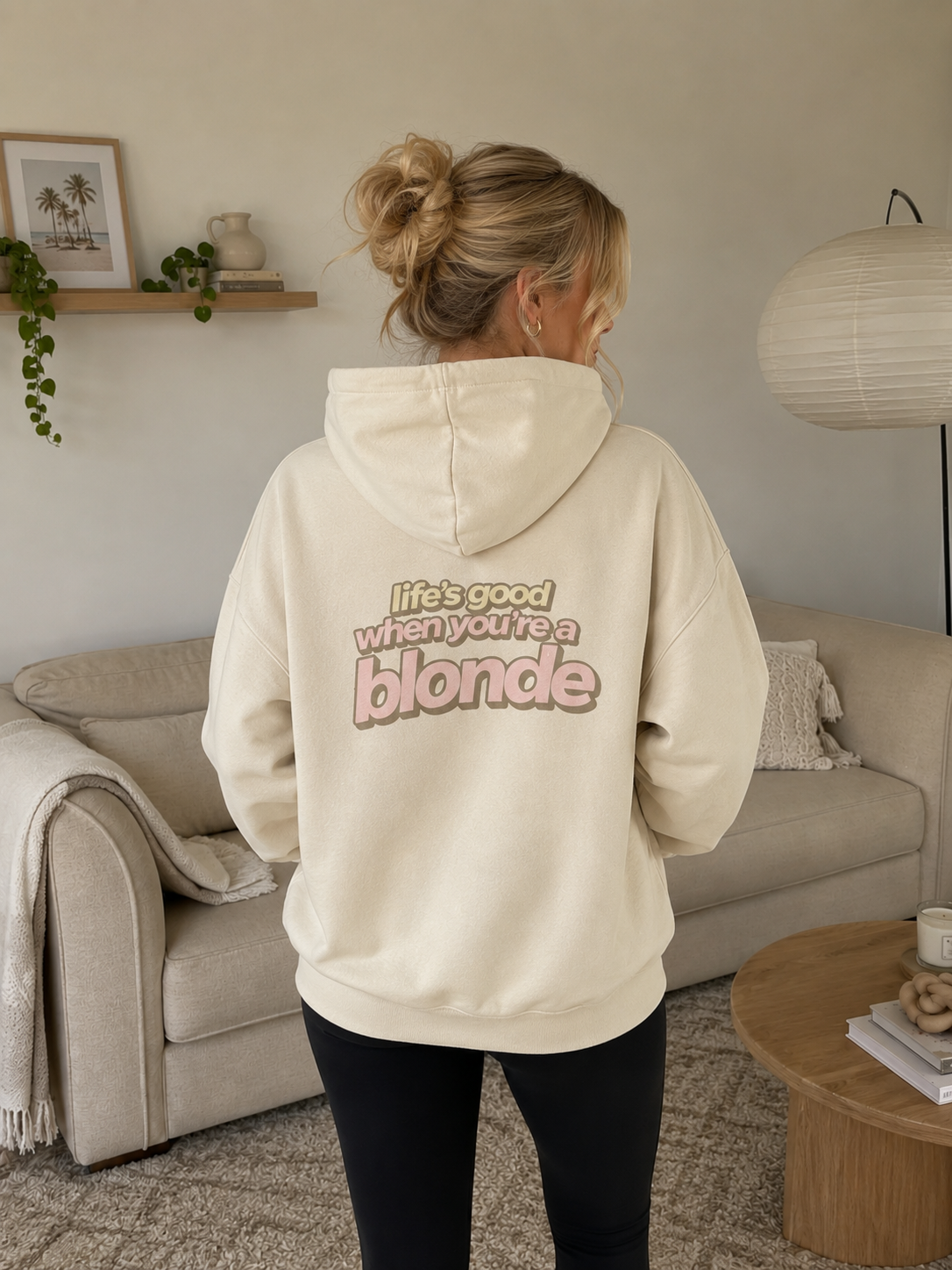Life’s Good When You’re a Blonde Hoodie | Premium Oversized Hoodie