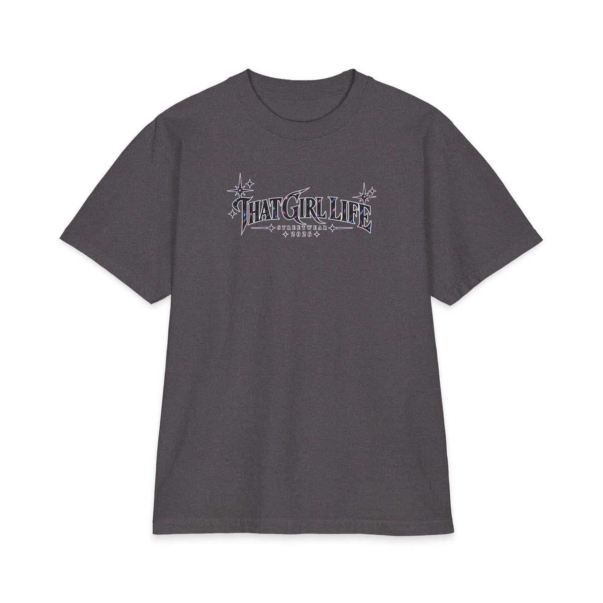WE’RE ALL STARDUST Oversized Streetwear Tee | That Girl Life 2026, alternate view 2