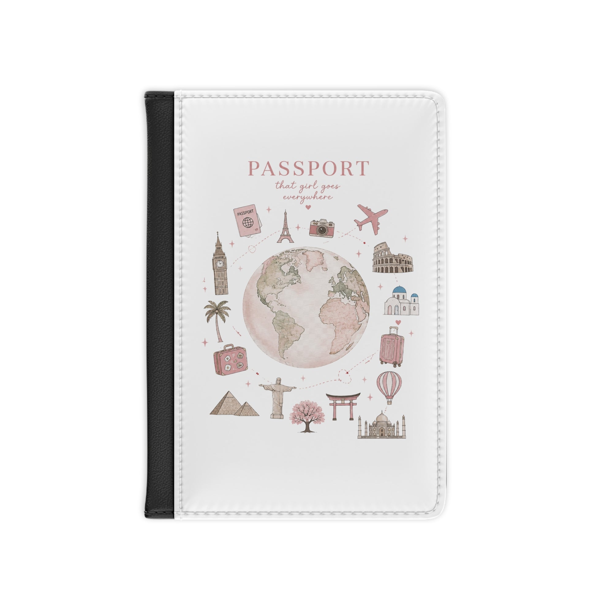 That Girl Goes Everywhere Passport Cover