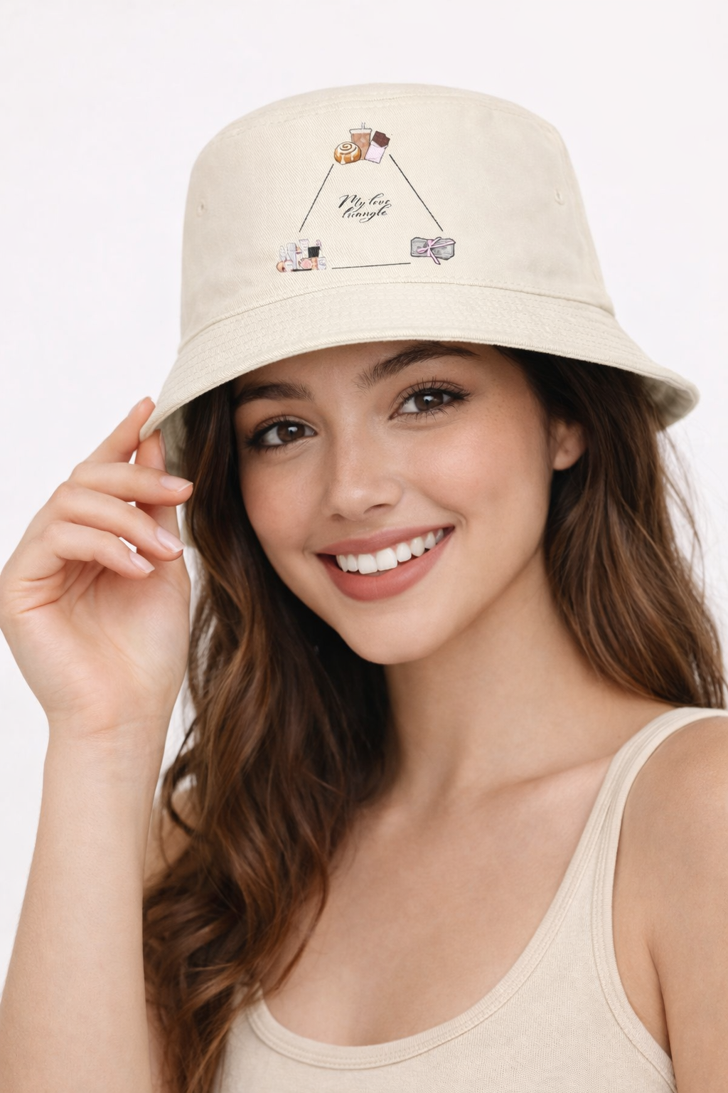 My Love Triangle Bucket Hat ✨