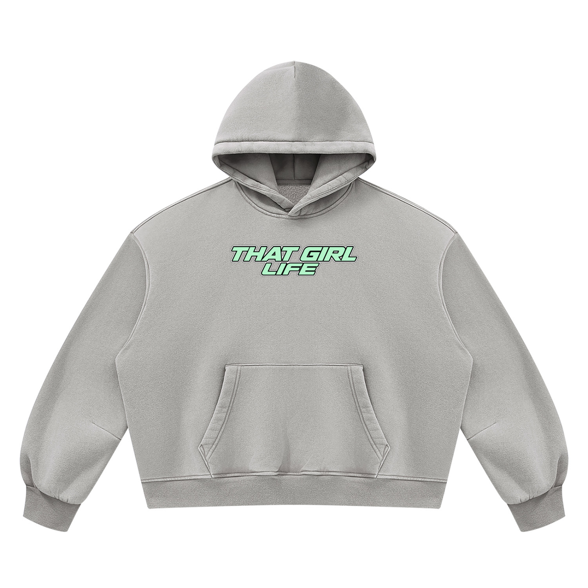 Honest On The Weekend - Oversized Washed Hoodie