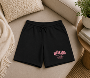 Weekend Reset Club Shorts – Black