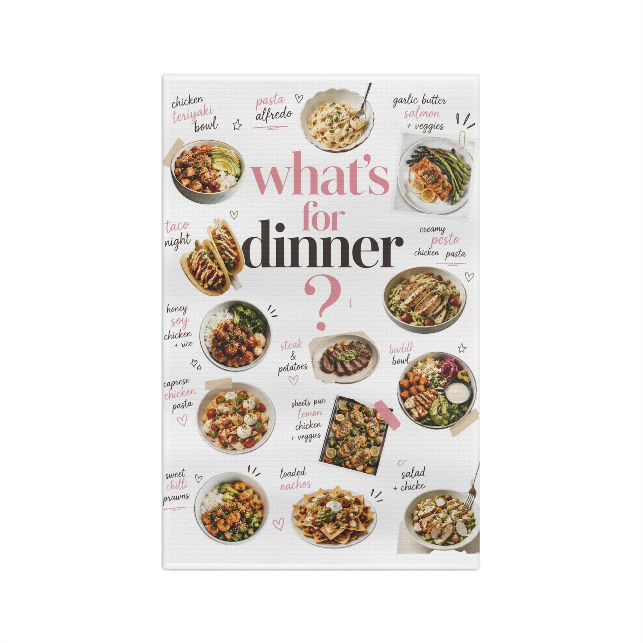 What’s For Dinner? Tea Towel