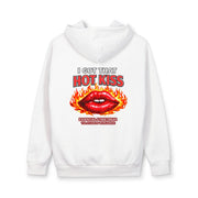 Hot Kiss Graphic Oversized Hoodie, view 9