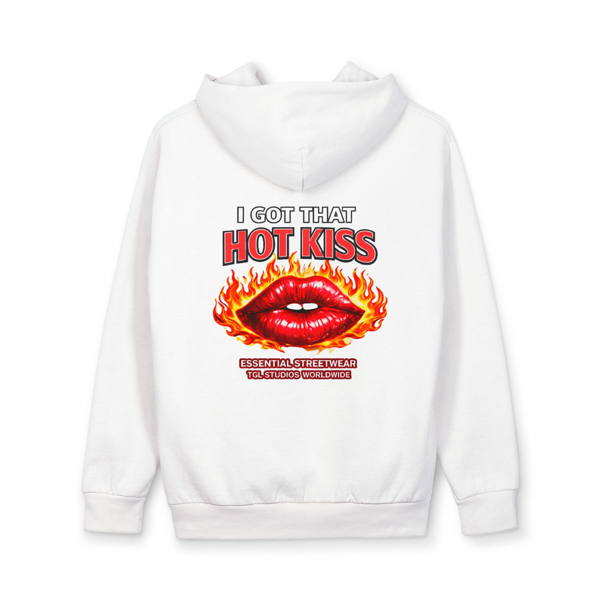 Hot Kiss Graphic Oversized Hoodie, view 9