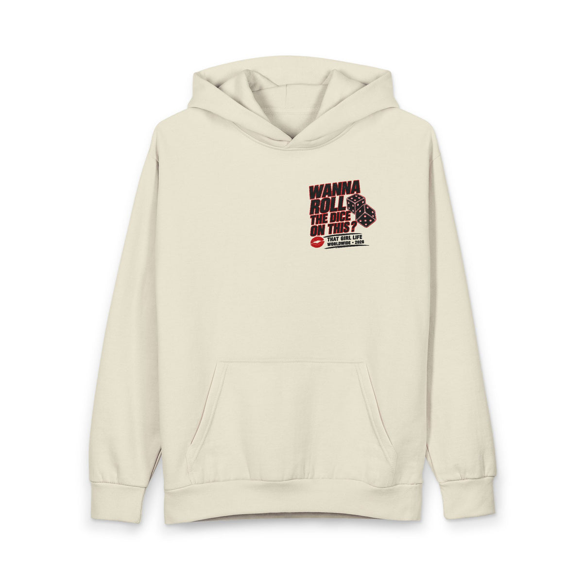 ROLL THE DICE // WORLDWIDE HOODIE, alternate view 2