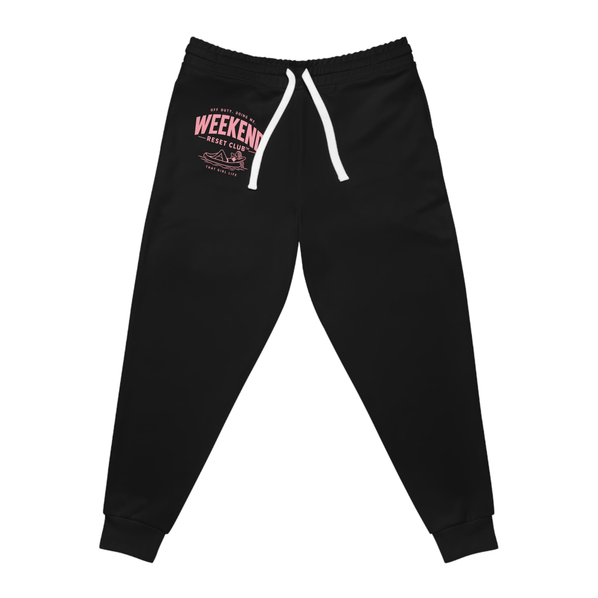 Weekend Reset Club Joggers – Black