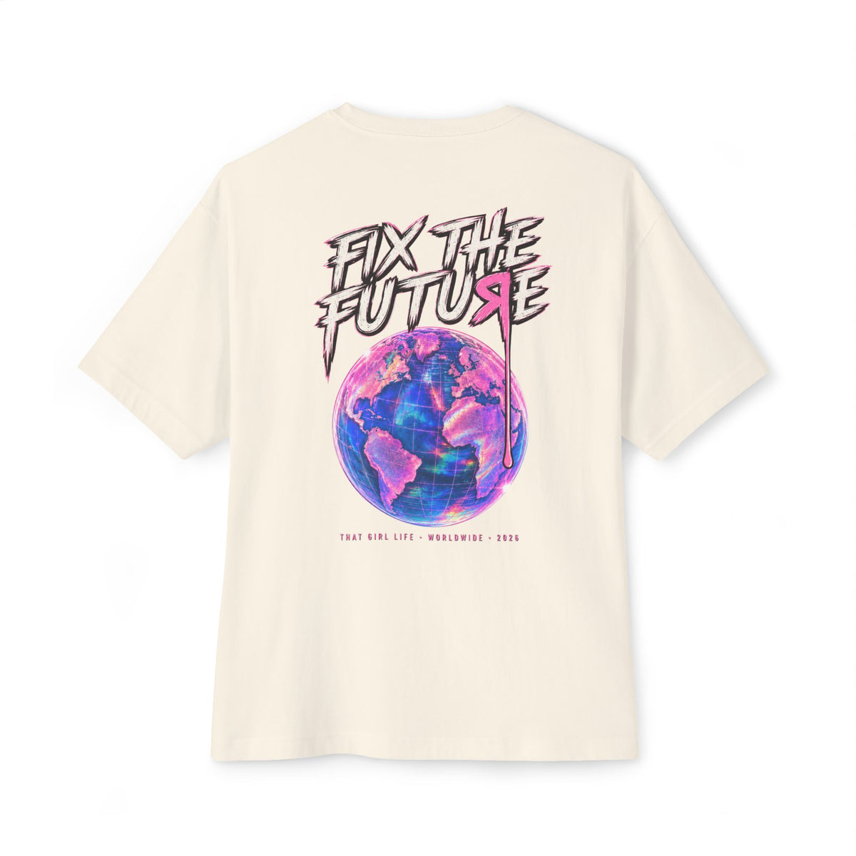 Fix The Future - Oversized Tee, alternate view 6