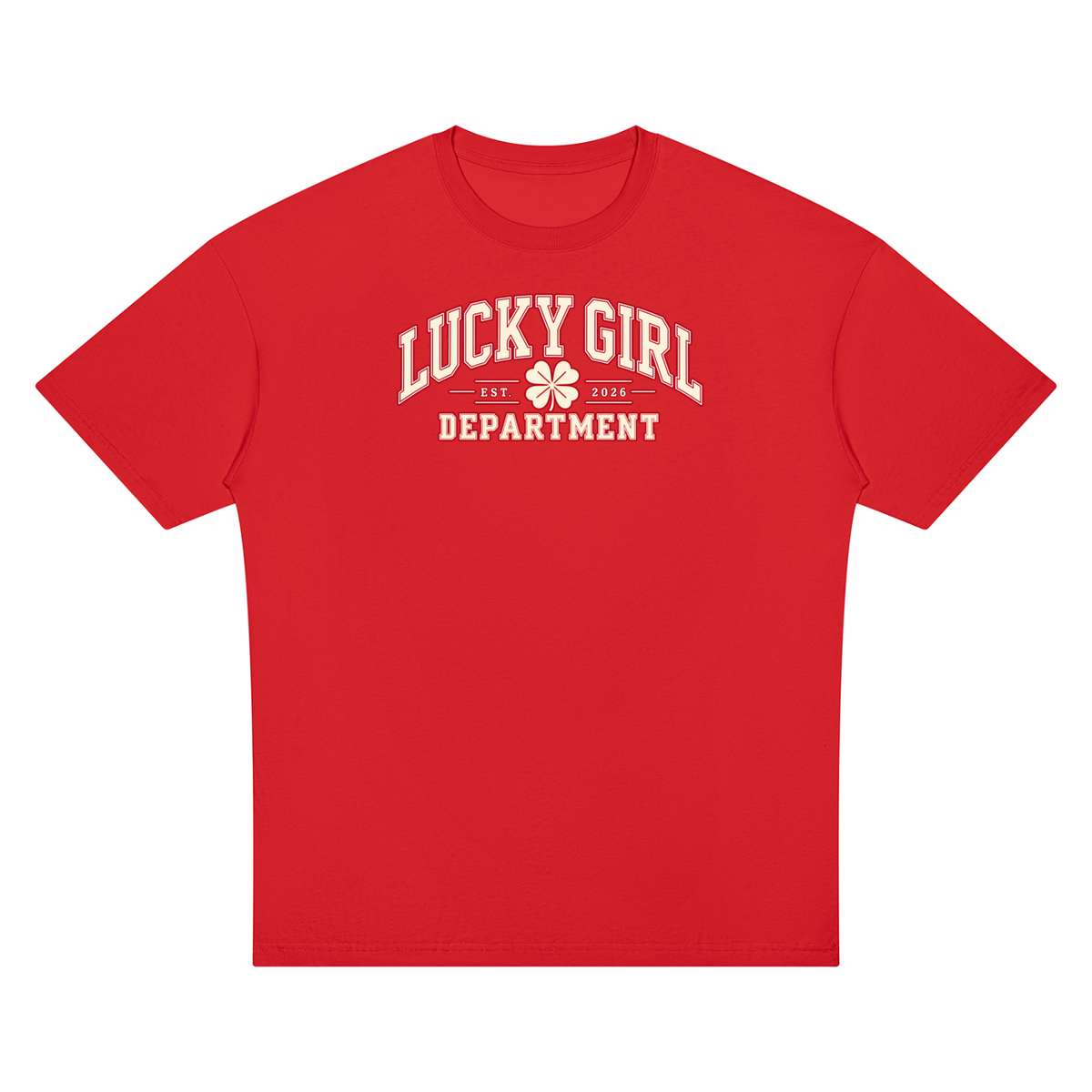 Lucky Girl Department - Oversized Tee
