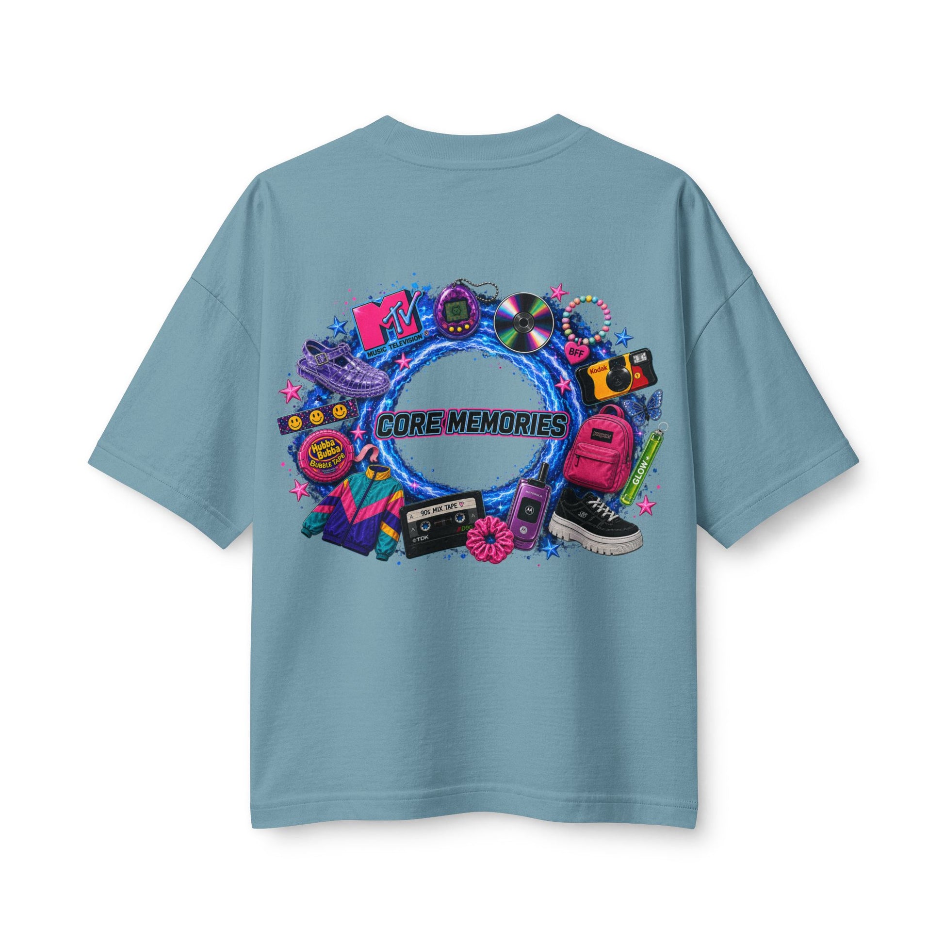 90s Retro Tee — '90s Babe' Front & 'Core Memories' Nostalgia Graphic Women's T-Shirt