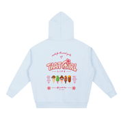 So Sweet oversized hoodie with retro ice cream graphic, view 4
