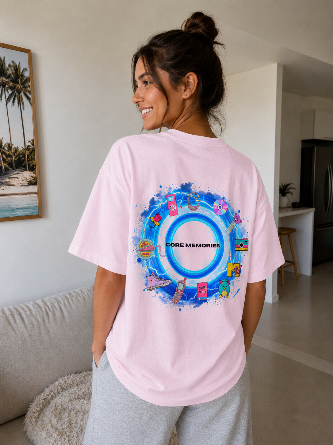Y2K Girl Core Memories Tee 💿✨