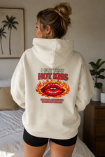 Hot Kiss Graphic Oversized Hoodie