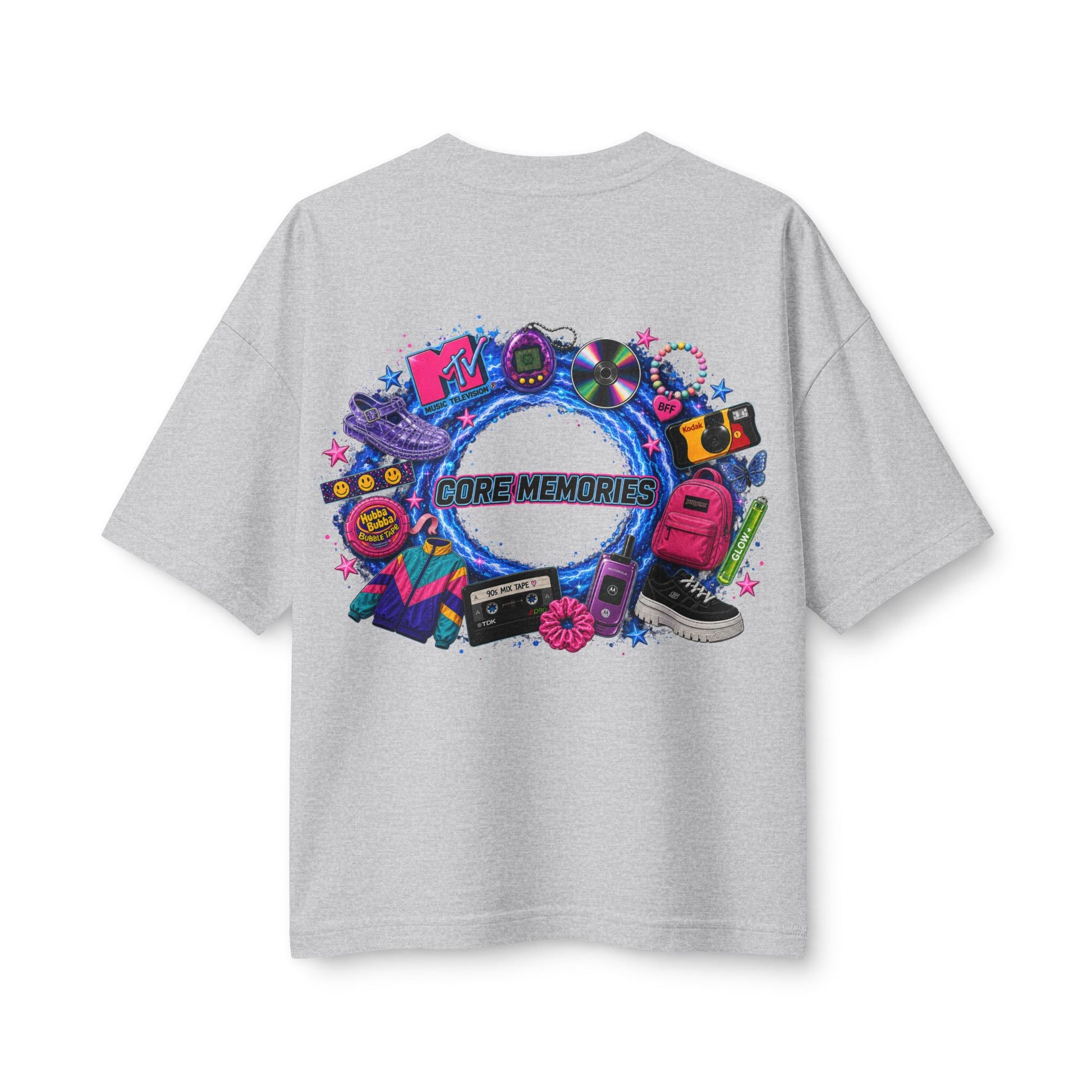90s Retro Tee — '90s Babe' Front & 'Core Memories' Nostalgia Graphic Women's T-Shirt