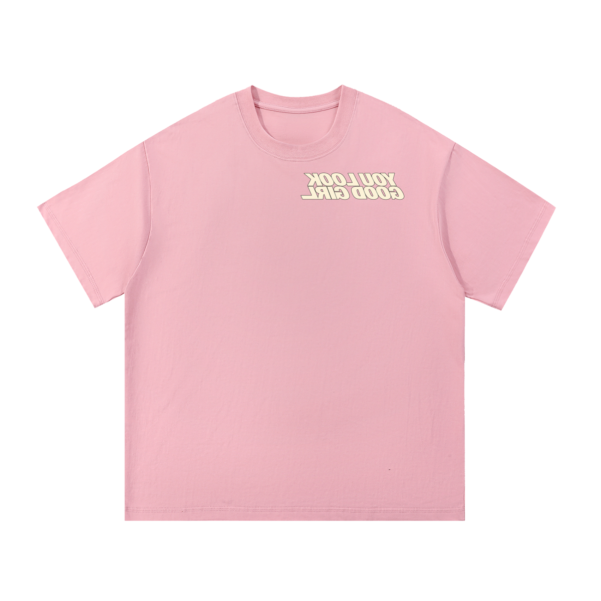 Mirror Message - oversized Tee