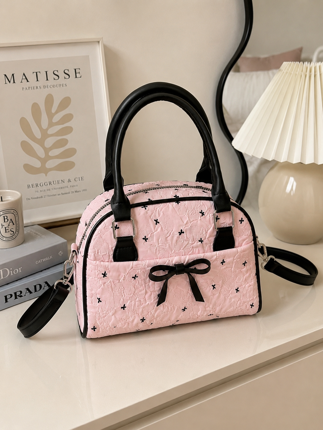 Coquette Bow Crossbody Bag