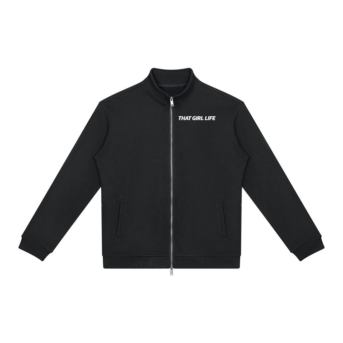 THAT GIRL LIFE Signature - Zip Jacket, Black