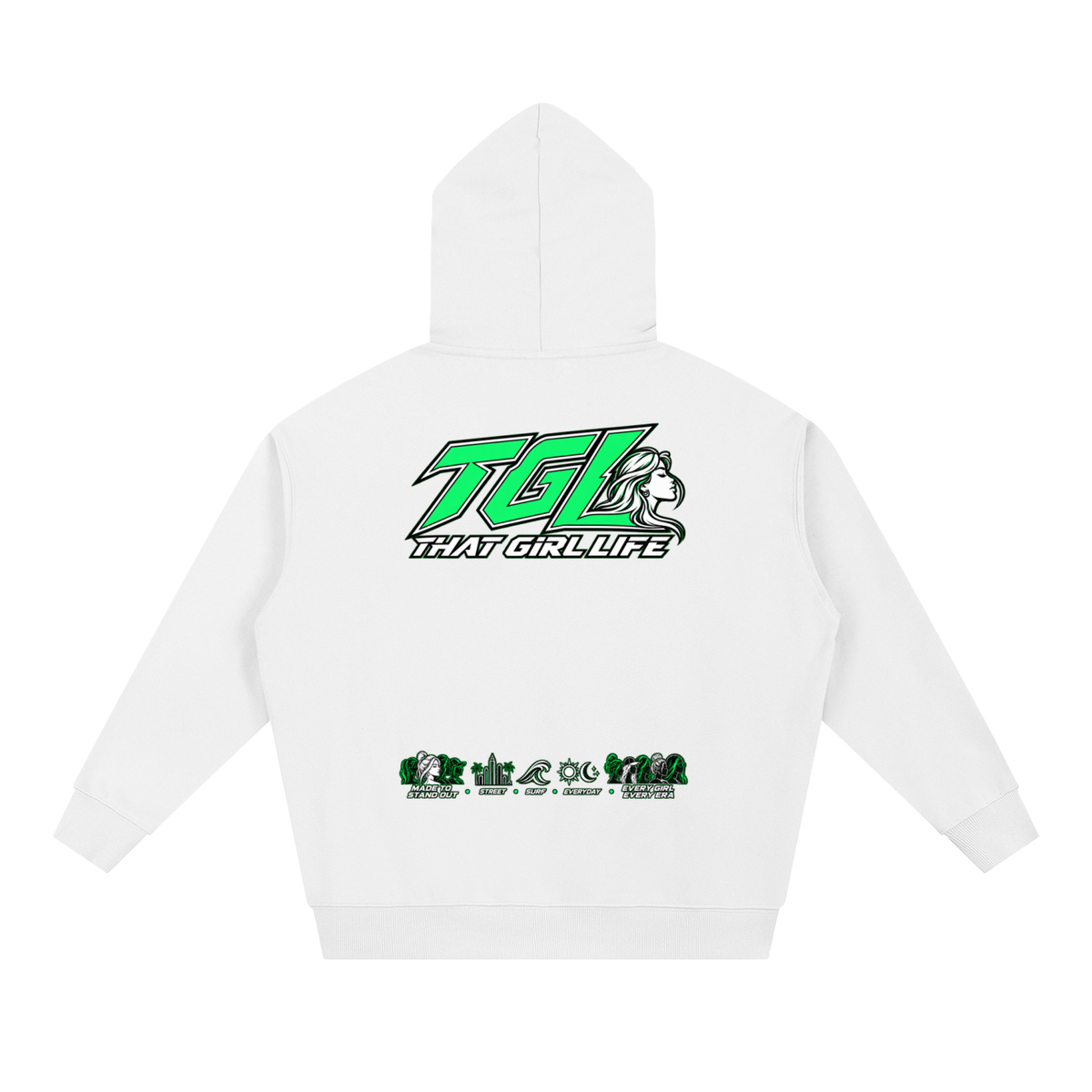 TGL Street Club - Heavy weight Oversized Hoodie