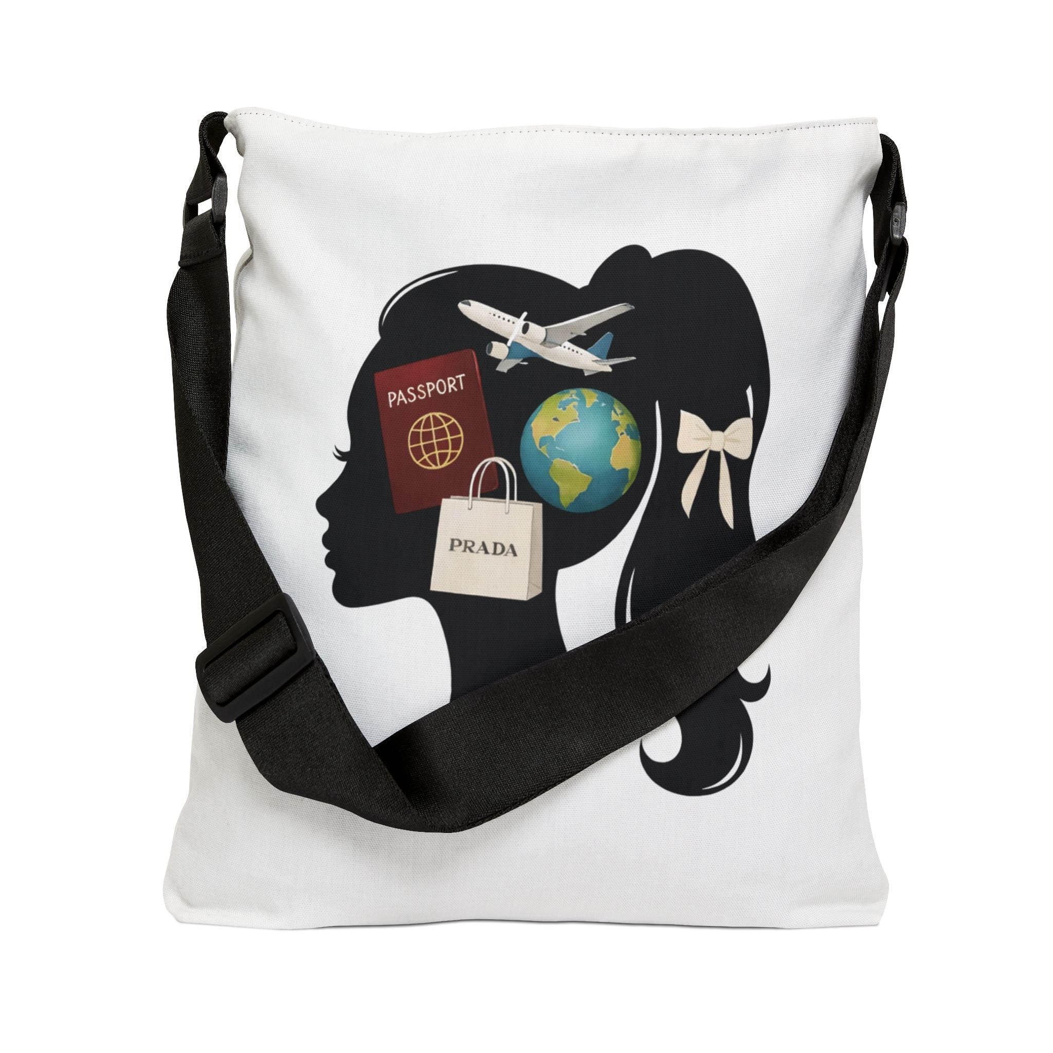 That Girl Travel Tote ✈️💛 (Passport Dreams Edition)