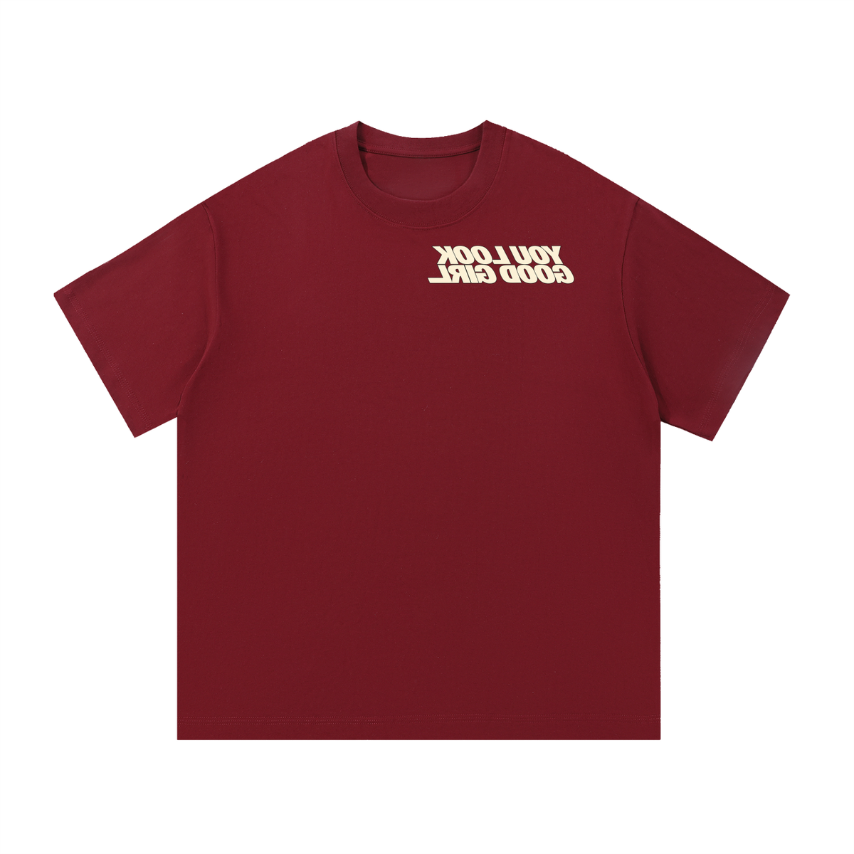 Mirror Message - oversized Tee