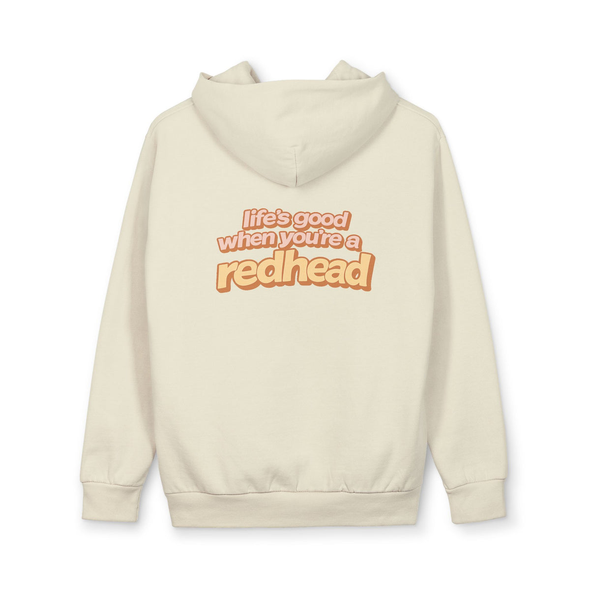 Life’s Good When You’re a Redhead Hoodie | Premium Oversized Hoodie, alternate view 5