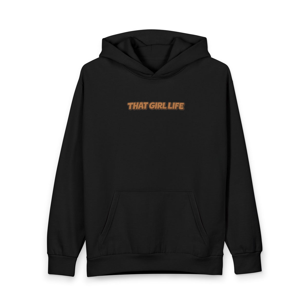 Life’s Good When You’re a Brunette Hoodie | Premium Oversized Hoodie, alternate view 2