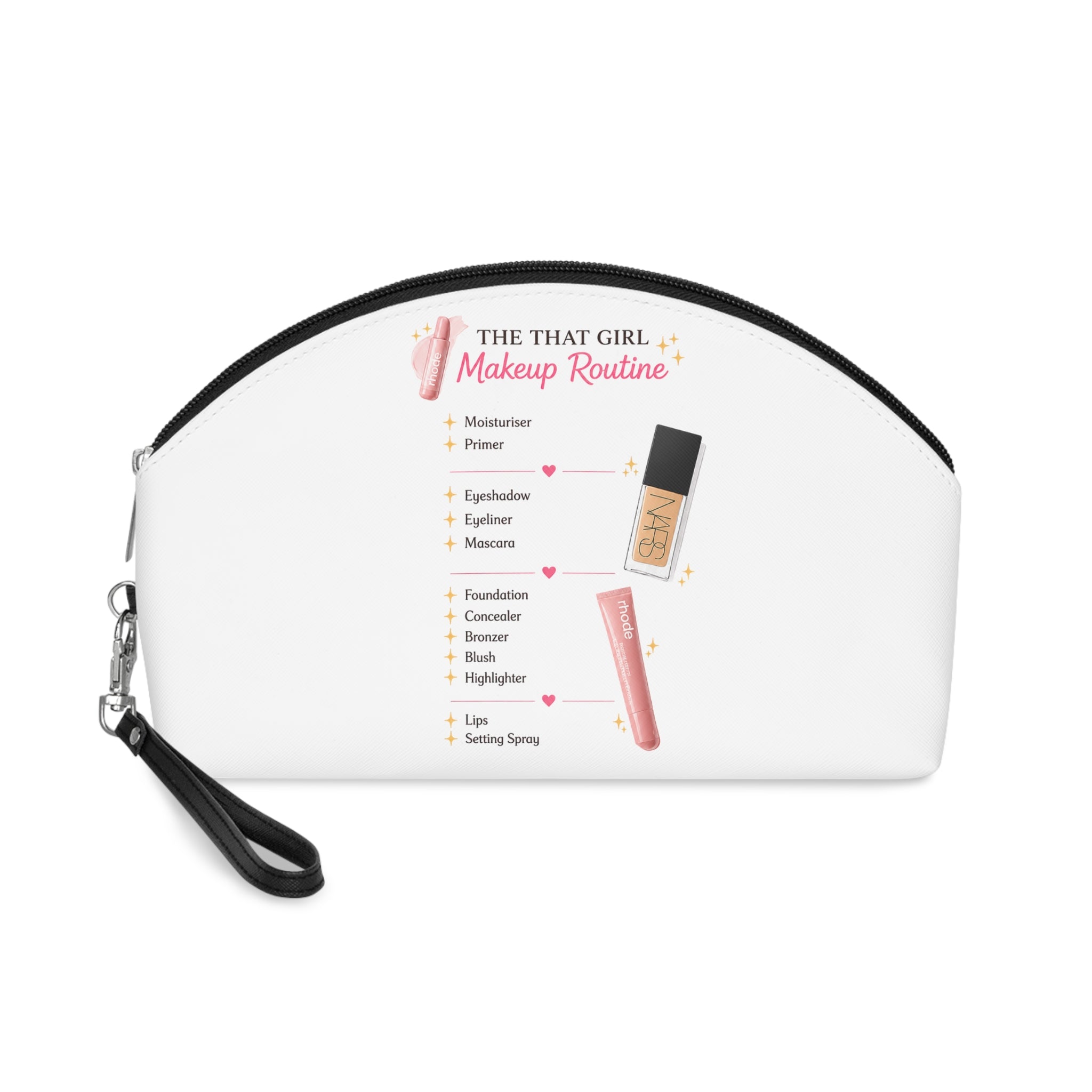The That Girl Makeup Routine Cosmetic Bag