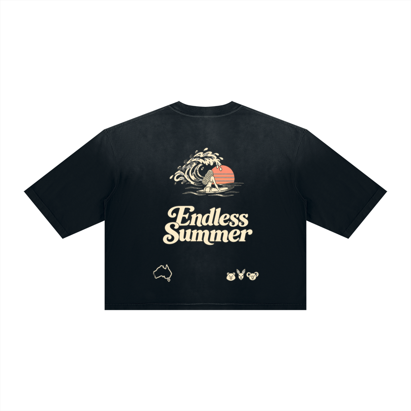 Endless Summer Vintage Wash  - Oversized Tee