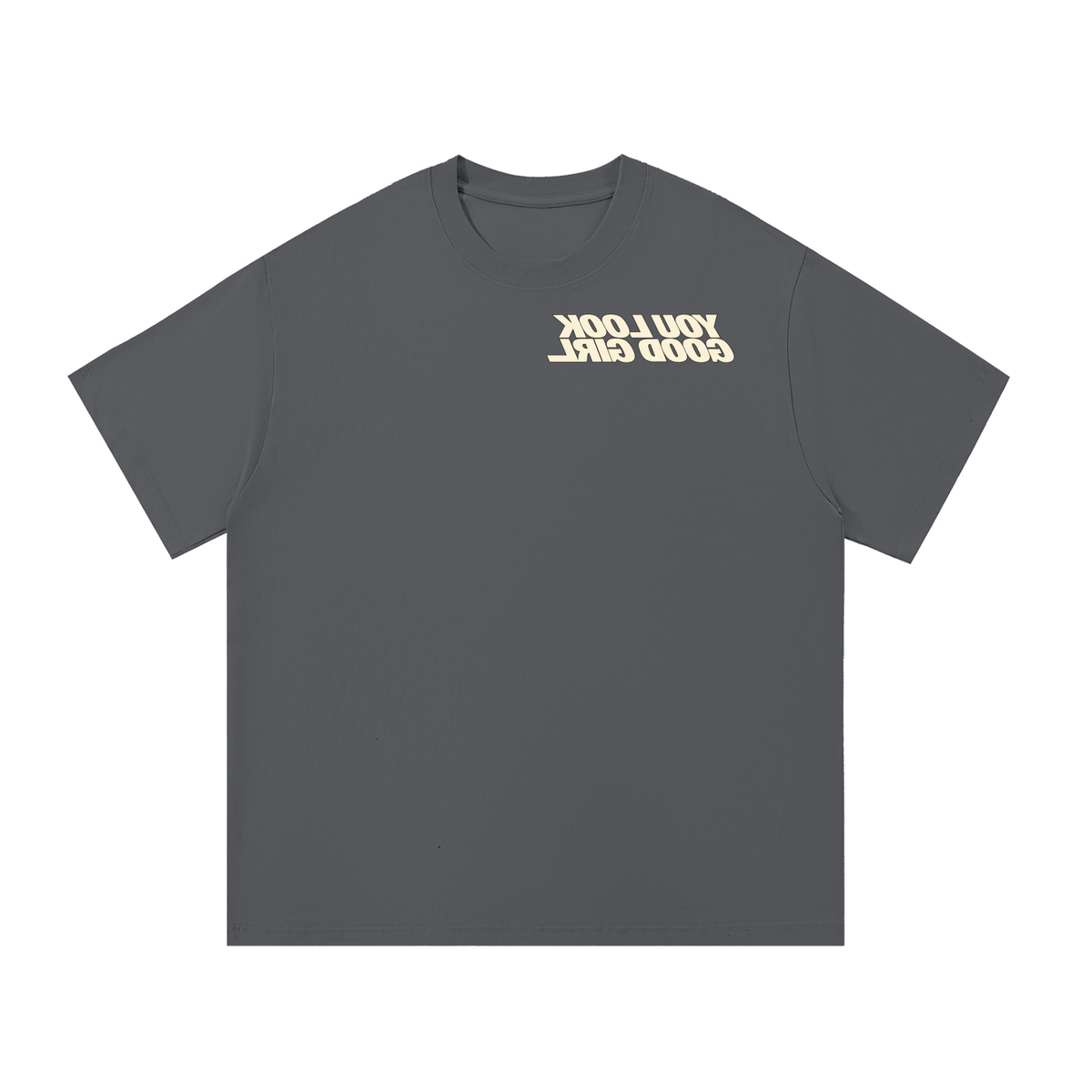 Mirror Message - oversized Tee