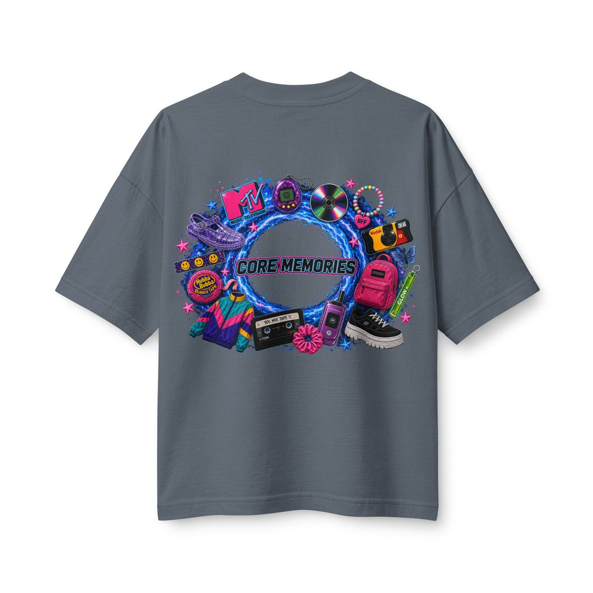 90s Retro Tee — '90s Babe' Front & 'Core Memories' Nostalgia Graphic Women's T-Shirt